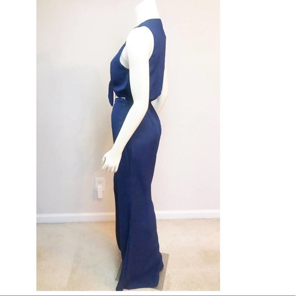 Show Me Your MuMu Navy Jumpsuit size small - Picture 4 of 5